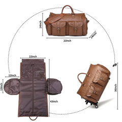 LUGGITT®️ Rolling Duffle BAG (D13)