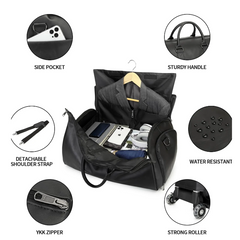 LUGGITT®️ Rolling Duffle BAG (D13)